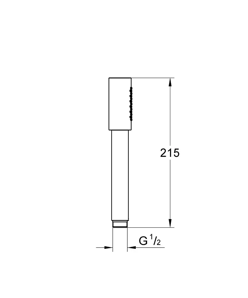GROHE Rainshower Aqua Stick Nickel — душевая штанга Photo 2