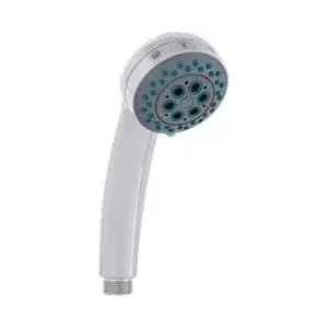 Shower handpiece INVENA Klio 3-function gray — 3 spray modes, handheld shower head