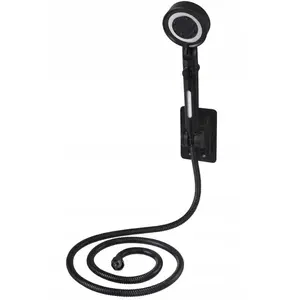 Shower Handset NOVEEN XL7023 black — multifunctional shower head, handheld design