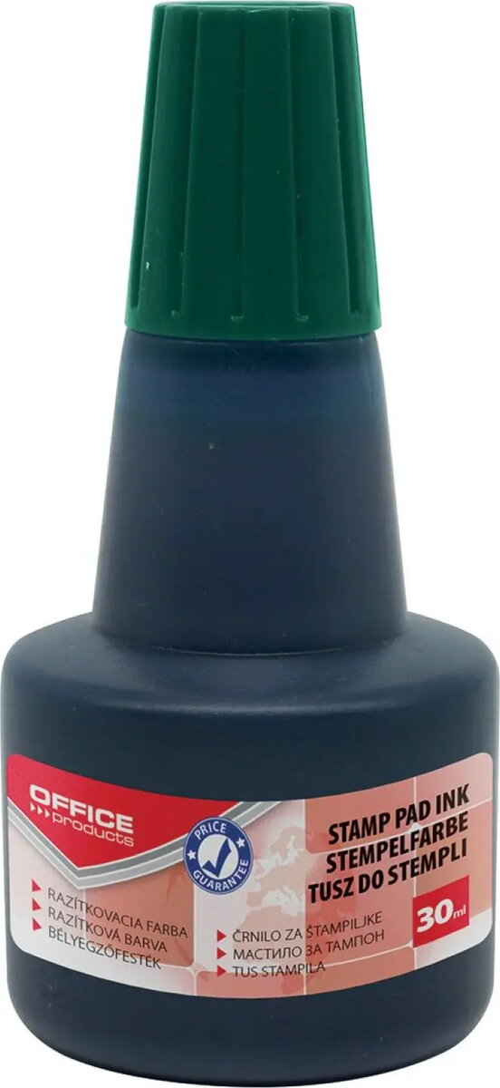 Tintezīme Office Products 30 ml, zaļš