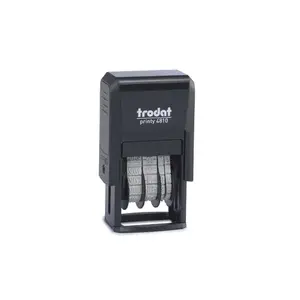 Date stamp Trodat 4810 — imprint 3.8 x 21 mm, black, 41×25×73 mm