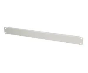 Rack blanking panel Extralink Front Blank Panel 1U 19" Gray, steel housing