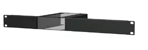 Mounting bracket Audac MBS101R — black rack accessory, 1 piece