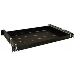 Rack shelf PULSAR RAPW450 — steel 19-inch shelf for network/server cabinet, model RAPW450
