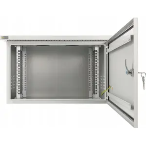 Wall-mounted 6U vandal-proof rack cabinet PULSAR RK664-G