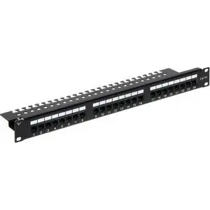 Patch panel Delta 24x RJ-45 PP-24/RJ/C — 24-port RJ45 network distribution panel