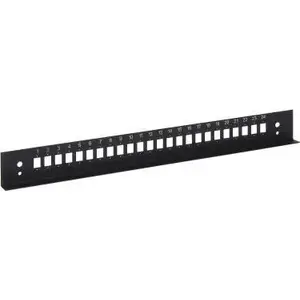 Patch panel Delta PP-24/1 with 24 SC ports and 24 LC duplex ports