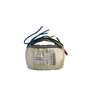 Current transformer Audac TR3120, 100 V nominal input, multicolour, 105×105×65 mm