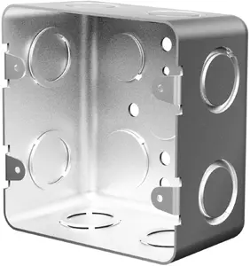 Recessed mounting box CAYMON WB20/FS for CASY052 frames, under-plaster electrical back box
