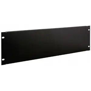 Rack panel 3U PULSAR RAPZ3 black — front blanking panel for 19" server rack