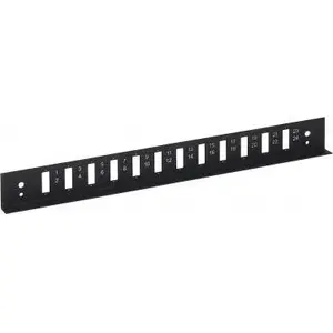 Patch panel Delta PP-12D/1 — 12x SC duplex optisko portu, iekārtojams statnē