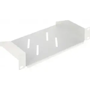 Rack shelf Delta 10" 1U 145mm P10/145 — 1U server rack mounting shelf, 145 mm depth