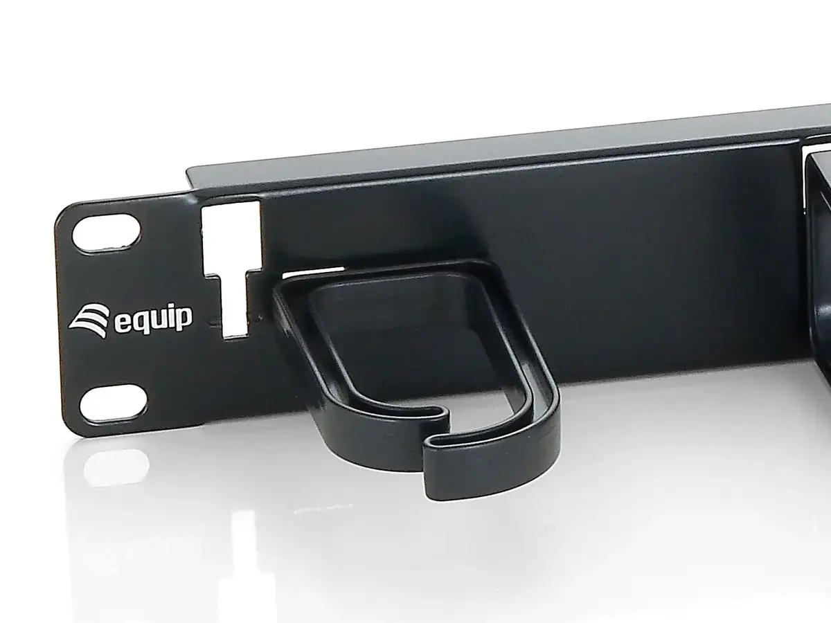 EQUIP 19" kabeļu pārvaldības panelis Photo 2