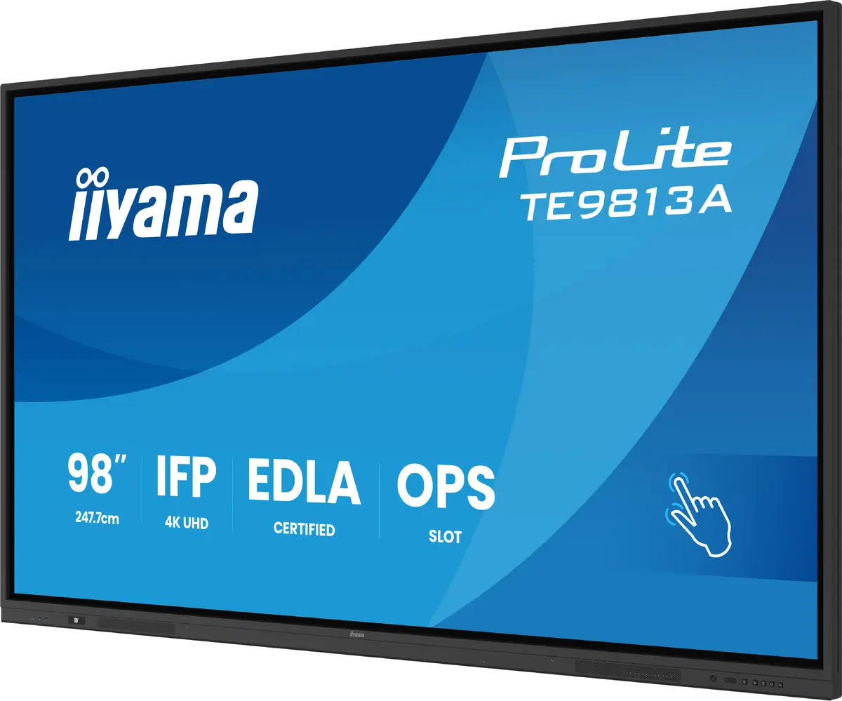 IIYAMA TE9813A-B2AG interactive 97.5" 4K panel Photo 7