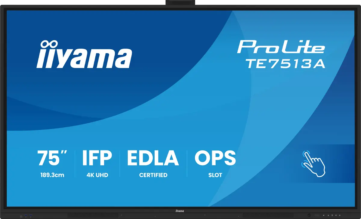 IIYAMA TE7513A-B2AG 75" 4K interactive flat panel Photo 3