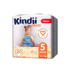 Autiņbiksītes Kindii junior izm. 5 (12–17 kg) 20 gab.