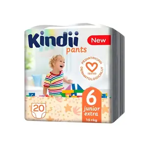 Autiņbiksītes Kindii junior extra izm. 6 (15+ kg) 20 gab.