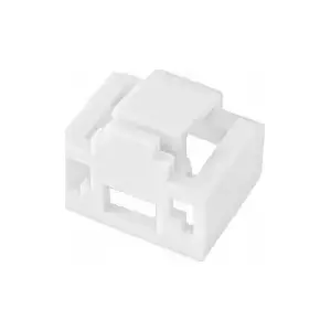 RJ45 Socket Lock by Alantec WT-BG-07, white, pack of 24 with key
