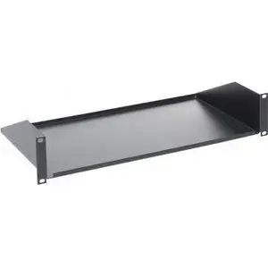 Rack Shelf Delta 19" 2U 255mm P19-2U/255 — 2U 255 mm fixed server rack shelf