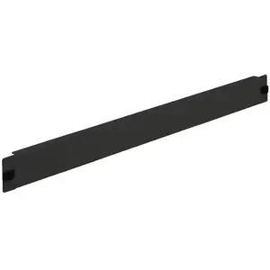 Rack panel kit INTELLINET Techly I-CASE BLANK-BKC — Black blanking panels for 19" rack