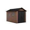 Keter Newton Plus 11x7.5 коричневый садовый сарай Photo 2