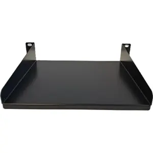 Rack shelf 10" 1U 200 mm NETRACK — black