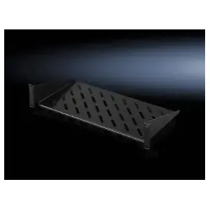 Rack shelf Rittal DK 5501.615, steel, black, 1 pc