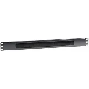 Brush cable gland RAPS-1 PULSAR 1U for RACK cabinets — cable pass-through module