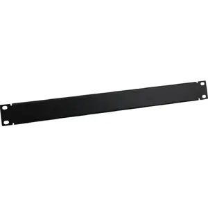Rack blanking panel PULSAR RAPZ2 2U black — front panel for 19" server rack