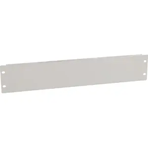 Panel blanking 2U PULSAR RAPZ2-G — gray rack filler panel