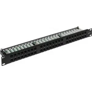 Patch panel Delta PP-48/RJ/6C 48-port RJ-45 network patch panel