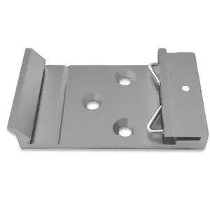 DIN-rail mounting kit Molex PN RKE-DIN-C — silver, for modular connectors and housings