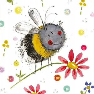 Coaster TEKA C176 — silicone drink coaster with bee design (model 623506)