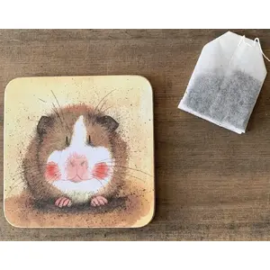 Coaster TEKA Gilbert C53 guinea pig design, heat-resistant beverage coaster