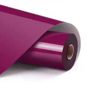 Heat transfer vinyl roll LOKLiK SG-HTV-1606-US-L-B2B — smooth, red, 305 mm × 1800 mm