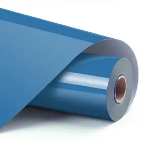 Heat transfer vinyl roll LOKLiK SG-HTV-1145-US-L-B2B — smooth blue, 305 mm × 1800 mm