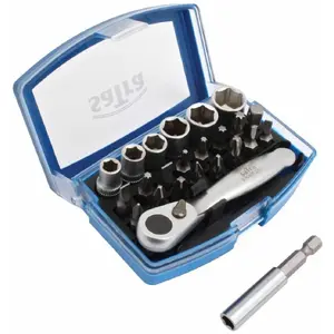 Набор головок и бит MILWAUKEE S-R24BS — привод 1/4", 24 предмета