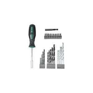 Screwdriver bit set Bosch 2 607 017 201 — 27 pcs, blister pack, 400 g, 170×35 mm