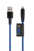 SWEEX Solid Blue 1 m — Lightning uz USB-A kabelis Photo 2