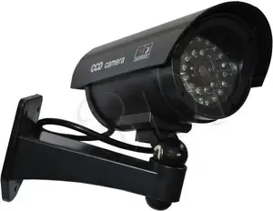 Videokameras mulāža cauruļveida IR1100 melna ar infrasarkanajām diodēm