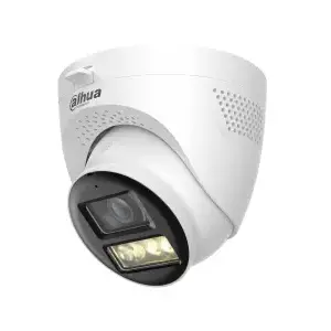 Dahua Technology Lite kupolveida IP novērošanas kamera HAC-HDW1500TQ-IL-T — 2880×1620, CMOS, 113.3° horiz., 360° pagrieziens, 0.01 lx, griesti/siena, iekštelpām/ārtelpām
