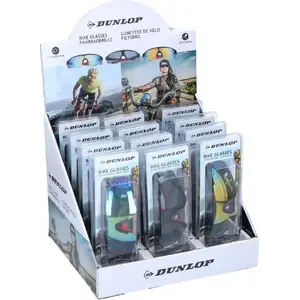 Солнцезащитные очки DUNLOP модель 1049694 — чёрная оправа, затемнённые линзы