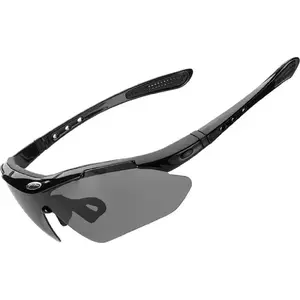 Cycling Photochromic Sunglasses Rockbros model 1024390 with UV400 filter, black