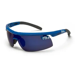 Cycling sunglasses RH+ Olympo Triple Fit blue-black model 0RH841Z — adjustable fit, triple-lens compatibility