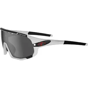 Очки TIFOSI SLEDGE матовые белые с 3 линзами (Smoke, AC Red, Clear)
