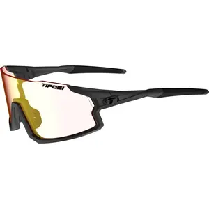 Солнцезащитные очки TIFOSI STASH CLARION FOTOTEC — линза Clarion Red фотохромная, матовая рама gunmetal, пропускание света 74%→14%