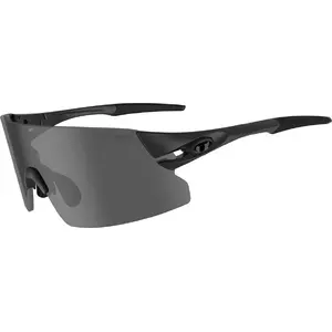 Sport sunglasses TIFOSI RAIL XC CLARION blackout with 3 lenses (Smoke 15.4%, AC Red 41.4%, Clear 95.6%)