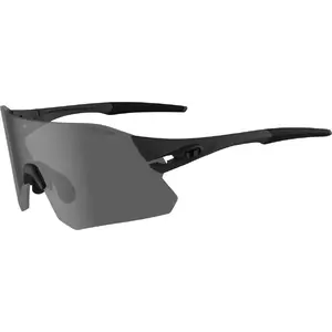 Sunglasses TIFOSI RAIL blackout — interchangeable lenses Smoke 15.4%, AC Red 41.4%, Clear 95.6%