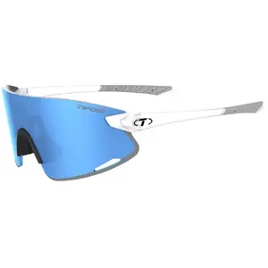 Очки TIFOSI VOGEL XC satin clear с линзой Sky Blue Mirror (пропускание света 13%)