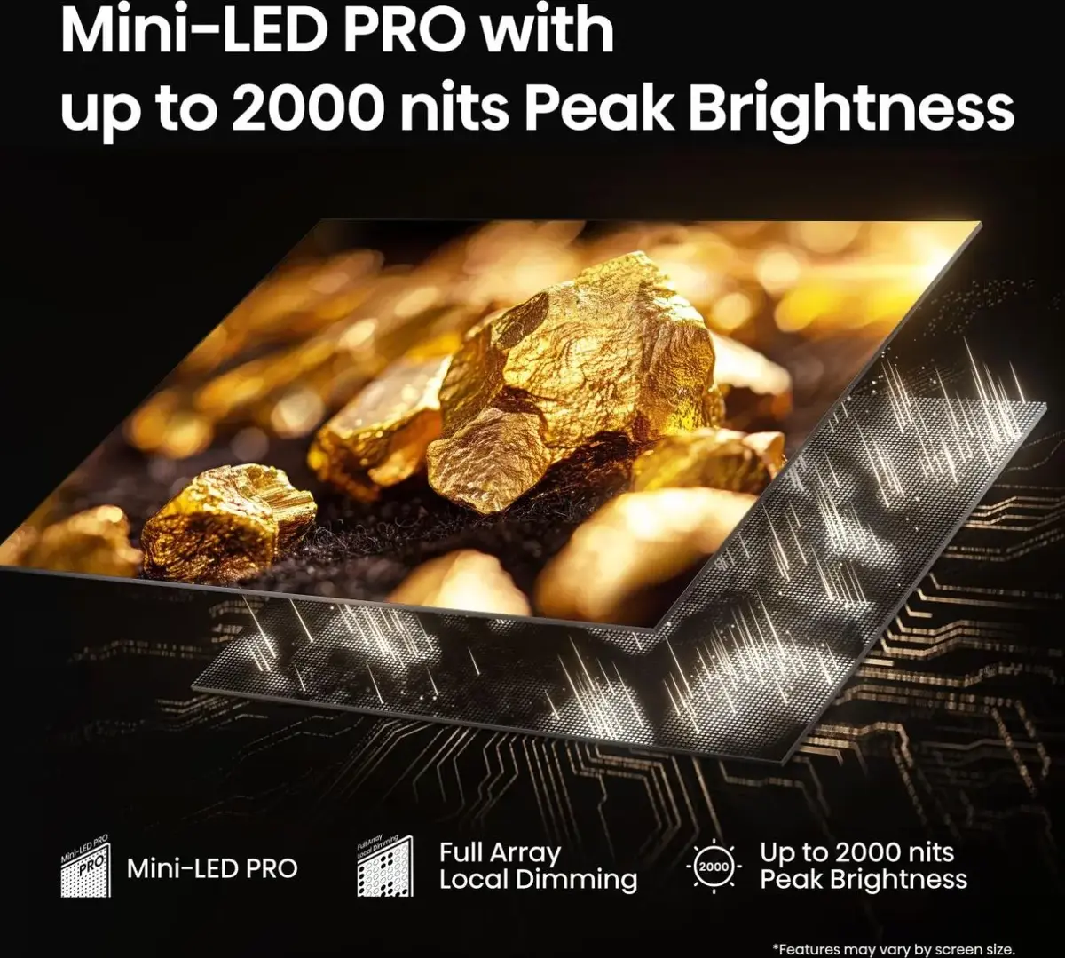 Hisense U7Q PRO 85" 4K ULED Smart TV Photo 3